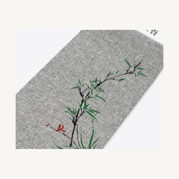 Chinese Tea Mat for Gongfu Table 7 - Bamboo Orchid