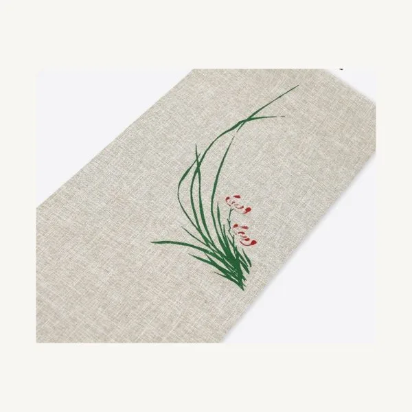 Chinese Tea Mat for Gongfu Table 7 - Orchid