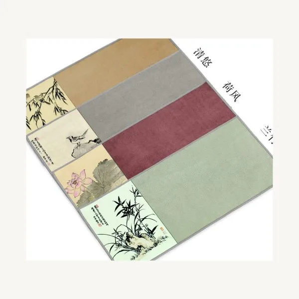 Chinese Tea Cloth for Ceremony 6 - Four-Style Set Reference Chinese Tea Cloth for Ceremony 6 - Four-Style Set Reference