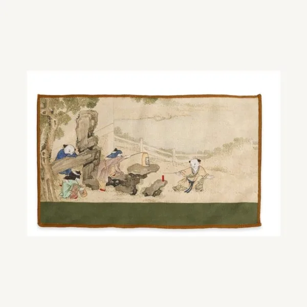 Chinese Tea Cloth for Ceremony 7 - Bamboo Firecracker Chinese Tea Cloth for Ceremony 7 - Bamboo Firecracker