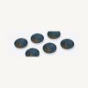 Iron Finish Lacquer Tea Cup Coaster Set - Dark Green Iron Finish Lacquer Tea Cup Coaster Set - Dark Green