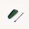 Iron Finish Lacquer Chinese Tea Scoop for Chinese Tea Rituals - Grass Green Iron Finish Lacquer Chinese Tea Scoop for Chinese Tea Rituals - Grass Green