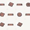 Red Minnan Brick Gongfu Dry Tea Tray for Chinese Tea Rituals - all SKC options Red Minnan Brick Gongfu Dry Tea Tray for Chinese Tea Rituals - all SKC options