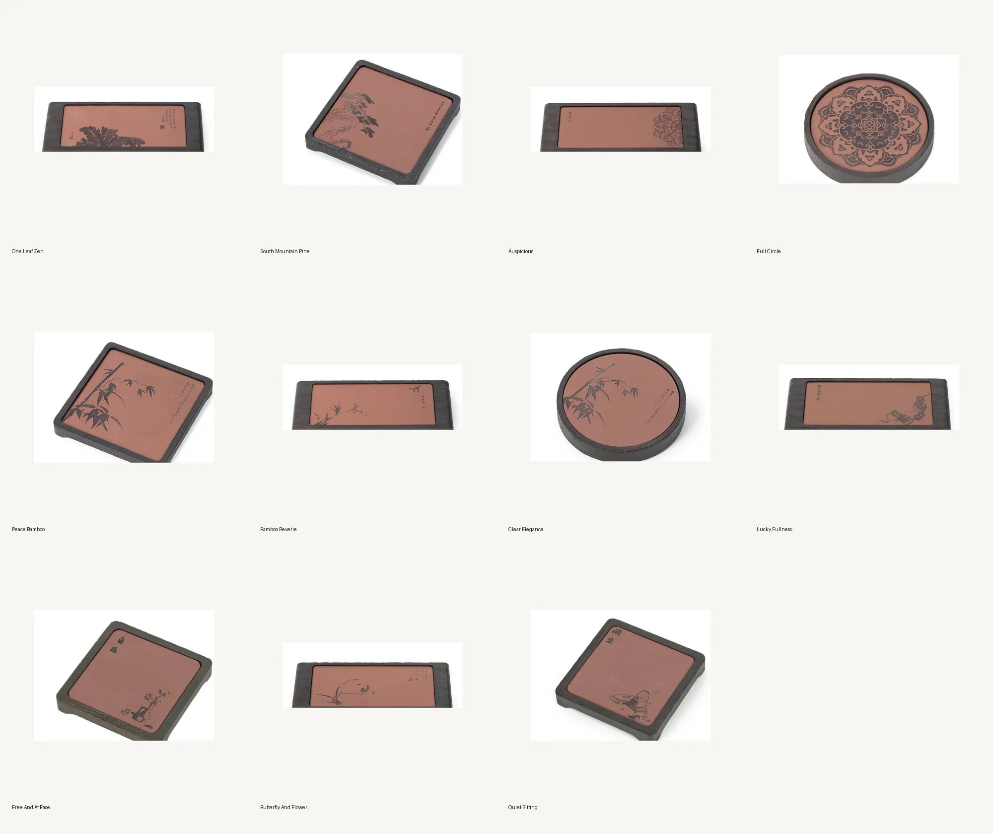Red Minnan Brick Gongfu Dry Tea Tray for Chinese Tea Rituals - all SKC options Red Minnan Brick Gongfu Dry Tea Tray for Chinese Tea Rituals - all SKC options