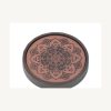 Red Minnan Brick Gongfu Dry Tea Tray for Chinese Tea Rituals - Full Circle Red Minnan Brick Gongfu Dry Tea Tray for Chinese Tea Rituals - Full Circle