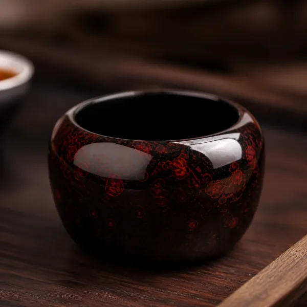 Chinese Tea Accessory - 漆器-玄珠水方 Chinese Tea Accessory - 漆器-玄珠水方
