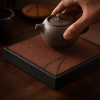 Red Minnan Brick Gongfu Teapot Rest for Chinese Tea Rituals 2