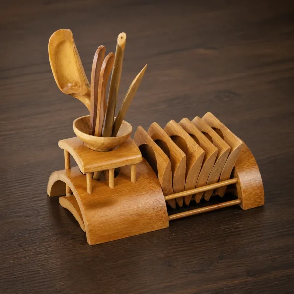 Plum Blossom Orchid Gongfu Tea Tool Set