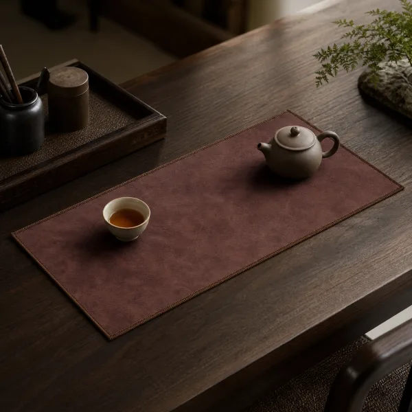Chinese Tea Cloth - 皮革茶巾 Chinese Tea Cloth - 皮革茶巾