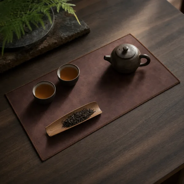 Chinese Tea Cloth - 皮革茶巾 Chinese Tea Cloth - 皮革茶巾