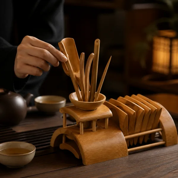 Gongfu Tea Tool Set for Chinese Tea Rituals 6