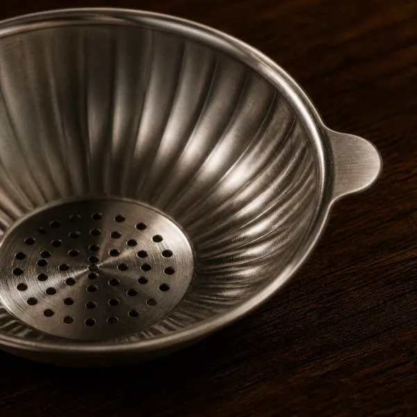 Pine Chinese Tea Strainer for Chinese Tea Rituals