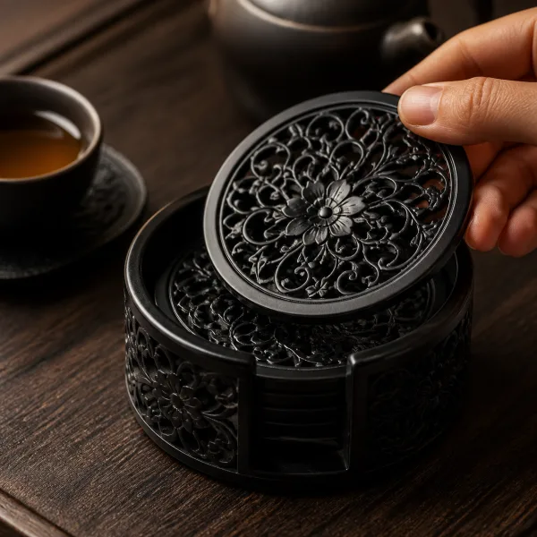 Tea Cup Coaster Set for Chinese Tea Rituals