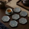 Plum Blossom Tea Cup Coaster Set for Chinese Tea Rituals