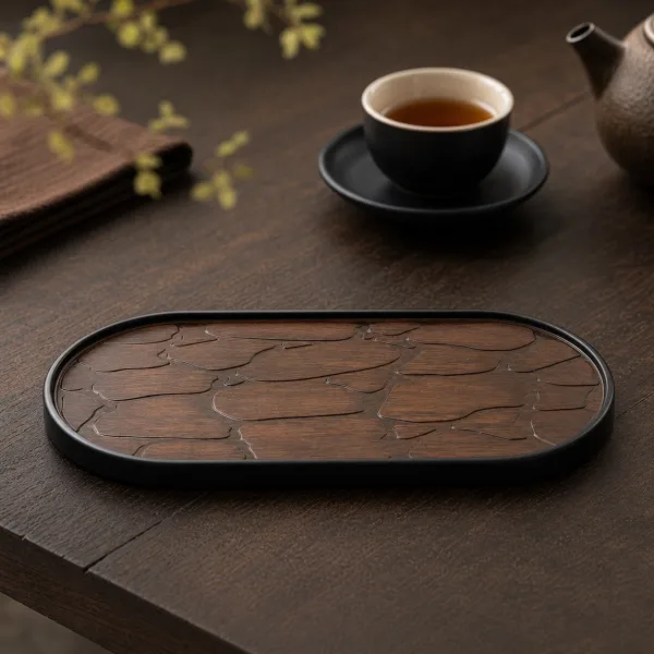 Bamboo Gongfu Dry Tea Tray for Chinese Tea Rituals