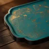 Lacquer Gongfu Dry Tea Tray for Chinese Tea Rituals