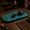 Lacquer Gongfu Dry Tea Tray for Chinese Tea Rituals