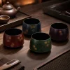 Lacquer Tea Waste Bowl - 漆器建水非花紫 Lacquer Tea Waste Bowl - 漆器建水非花紫