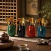 Chinese Tea Utensil Set - 老铁漆器茶道鸣夏 Chinese Tea Utensil Set - 老铁漆器茶道鸣夏