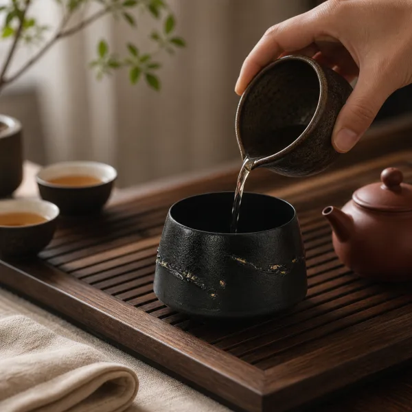 Lacquer Tea Waste Bowl - 漆器水方如是 Lacquer Tea Waste Bowl - 漆器水方如是