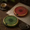 Gongfu Tea Tray - 漆器珠圆干泡 Gongfu Tea Tray - 漆器珠圆干泡