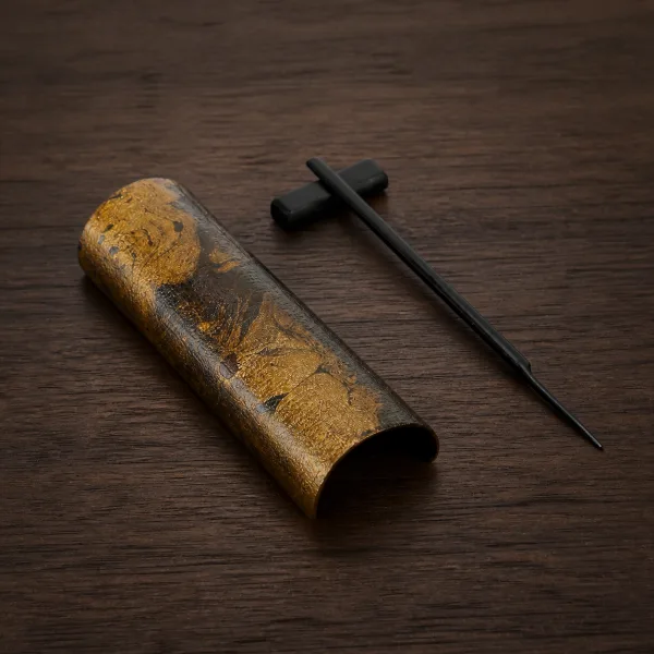 Lacquer Chinese Tea Scoop for Chinese Tea Rituals