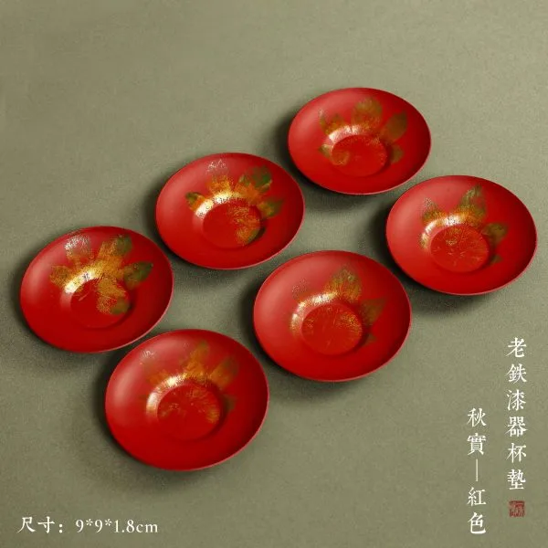 Chinese Tea Accessory - 藤编-杯垫正方 Chinese Tea Accessory - 藤编-杯垫正方