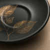 Iron Finish Lacquer Tea Cup Coaster Set