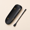 Iron Finish Lacquer Chinese Tea Scoop for Chinese Tea Rituals