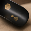 Iron Finish Lacquer Chinese Tea Scoop for Chinese Tea Rituals