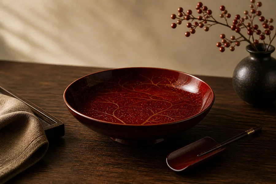 Lacquered Tea Objects